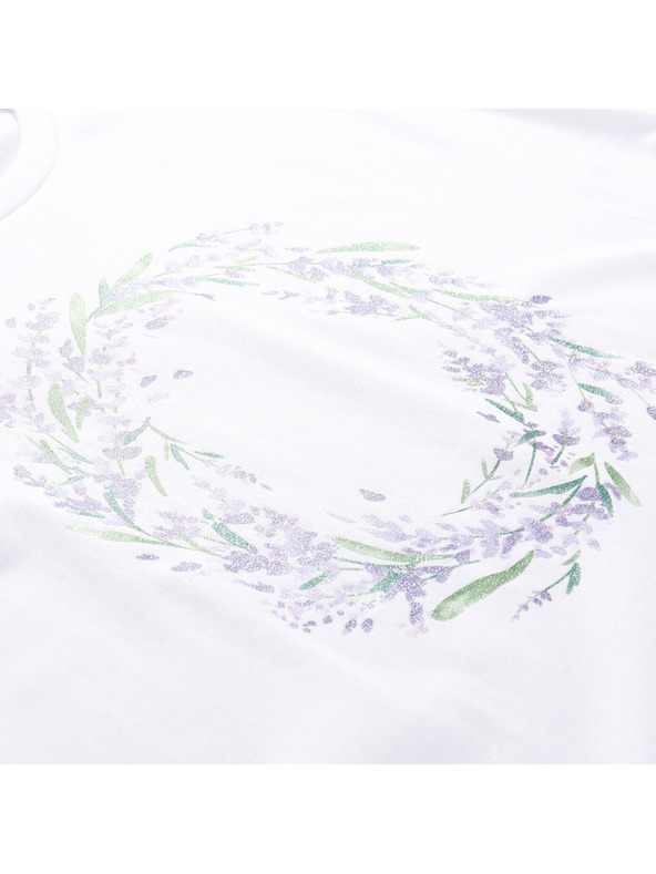 ALPINE PRO Ženska majica iz nerajajočega materiala ALPINE PRO OMBA 2 white varianta pa