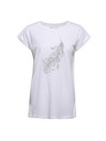 ALPINE PRO Ženska majica iz nerajajočega materiala ALPINE PRO OMBA 2 white varianta pc