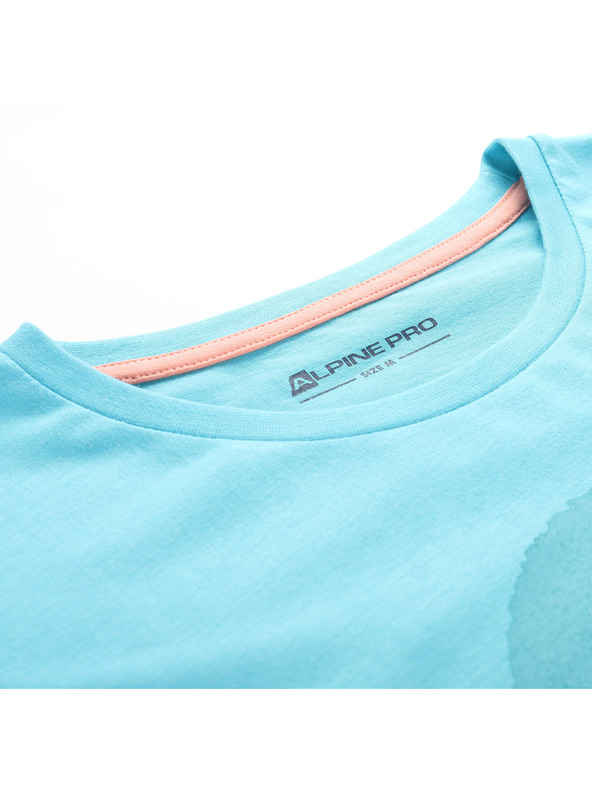 ALPINE PRO Ženska majica iz nerajajočega materiala ALPINE PRO OMBA 2 curacao varianta pb