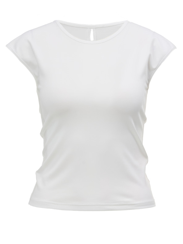 Orsay Bela ženska majica s kratkimi rokavi ORSAY