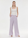 Orsay Svetlo vijolične široke ženske hlače ORSAY