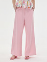 Orsay Svetlo roza široke ženske hlače ORSAY