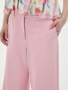 Orsay Svetlo roza široke ženske hlače ORSAY