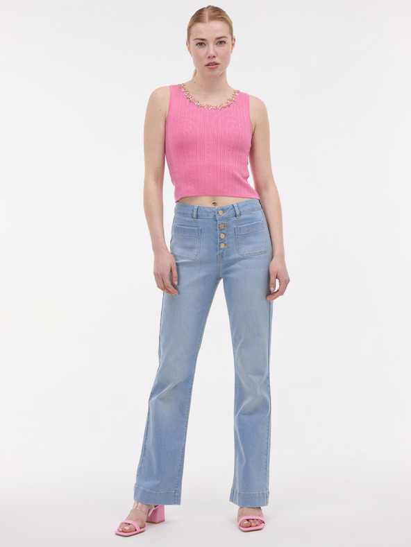 Orsay Roza ženski top z aplikacijo ORSAY