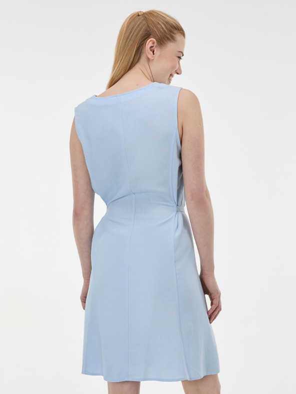 Orsay Svetlo modra ženska obleka brez rokavov ORSAY