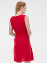 Orsay Rdeča ženska obleka brez rokavov ORSAY