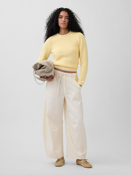 GAP Kavbojke Mid Rise Easy Horseshoe UltraSoft GAP