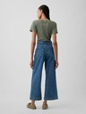 GAP Raztegnjene dolge majice High Rise Wide-Leg Crop GAP
