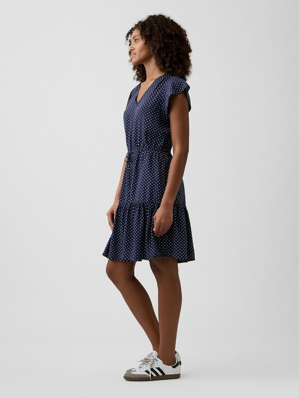 GAP Pikčasto mini obleko GAP