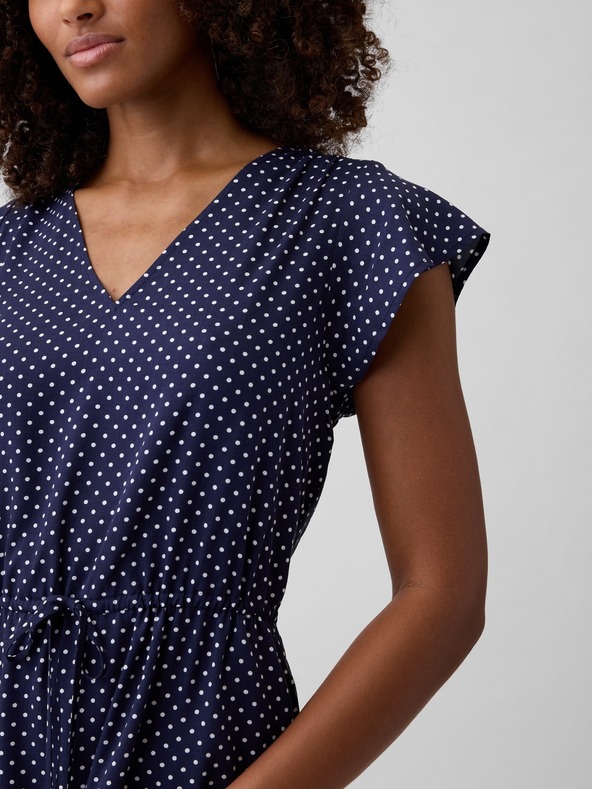 GAP Pikčasto mini obleko GAP