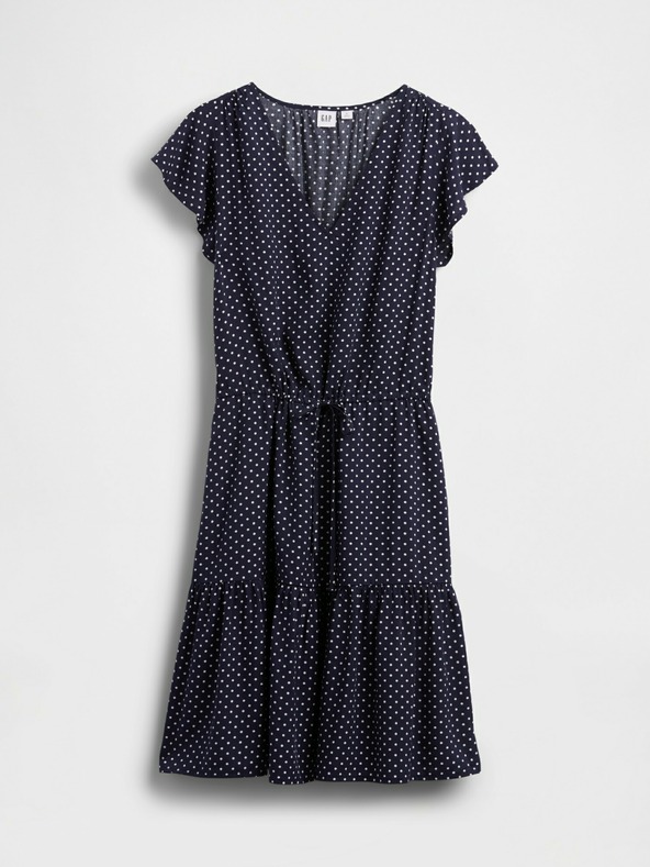 GAP Pikčasto mini obleko GAP