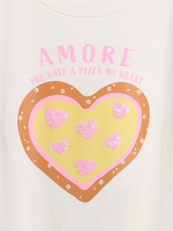 GAP Otroška oversized majica GAP