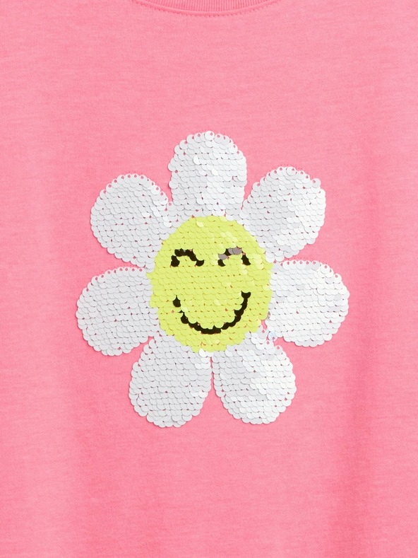 GAP Otroška oversized majica GAP