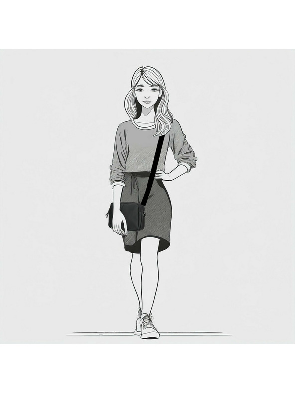 Enrico Benetti Torbica Enrico Benetti Roza 66777 Black