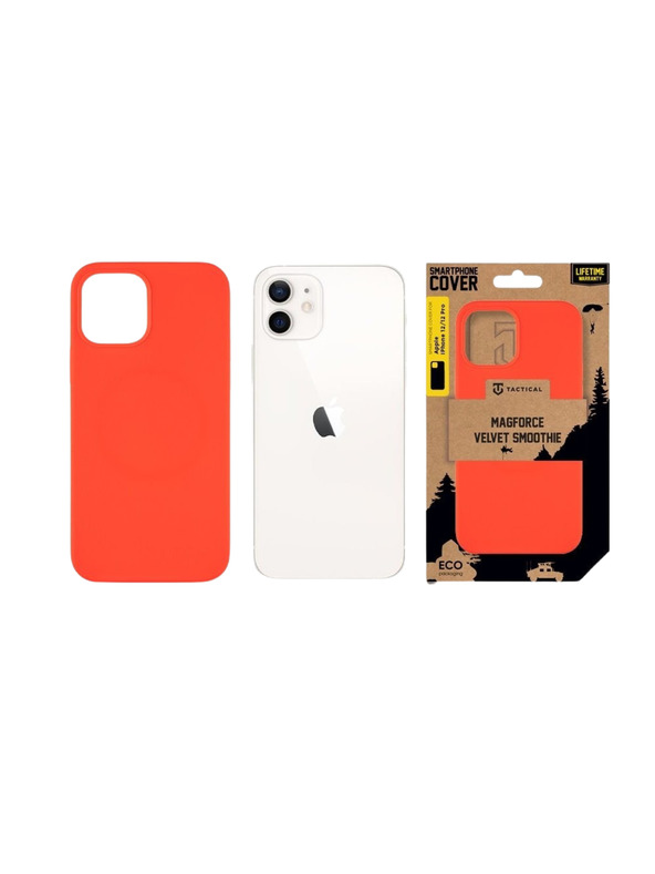 Tactical Tactical MagForce Velvet Smoothie Ohišče za Apple iPhone 12/12 Pro Chilli
