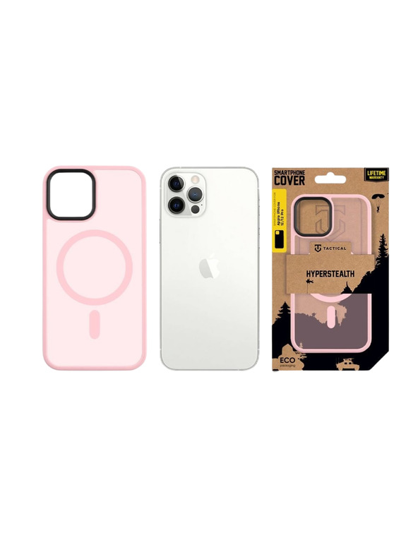 Tactical Tactical MagForce Hyperstealth Ohišče za Apple iPhone 12/12 Pro Pink Panther