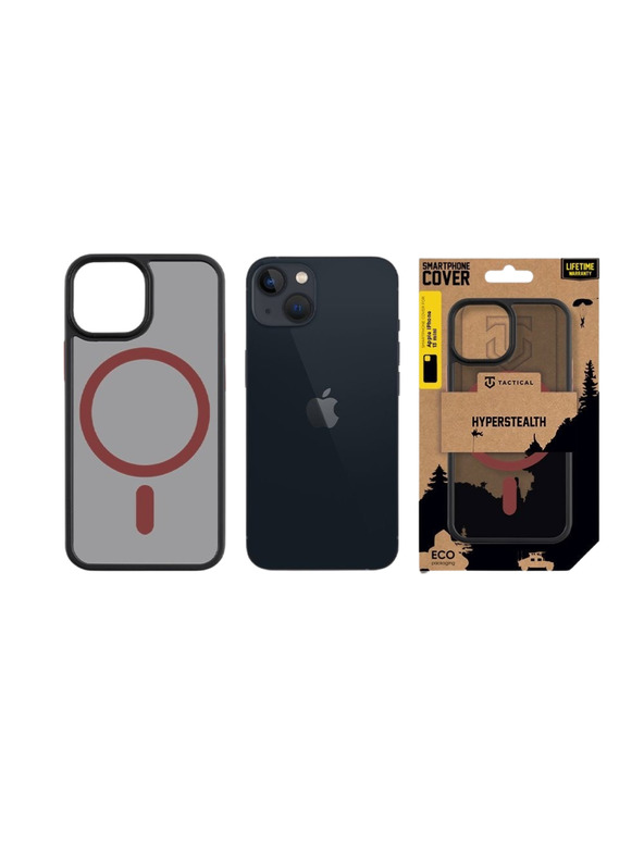 Tactical Tactical MagForce Hyperstealth 2.0 Ohišče za Apple iPhone 13 mini Black/Red
