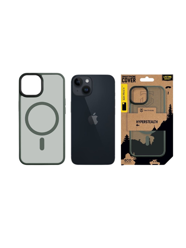Tactical Tactical MagForce Hyperstealth Ohišče za Apple iPhone 14 Forest Green