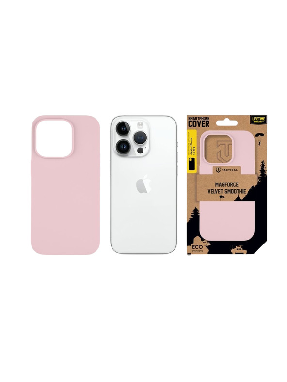 Tactical Tactical MagForce Velvet Smoothie Ovitek za Apple iPhone 14 Pro Pink Panther