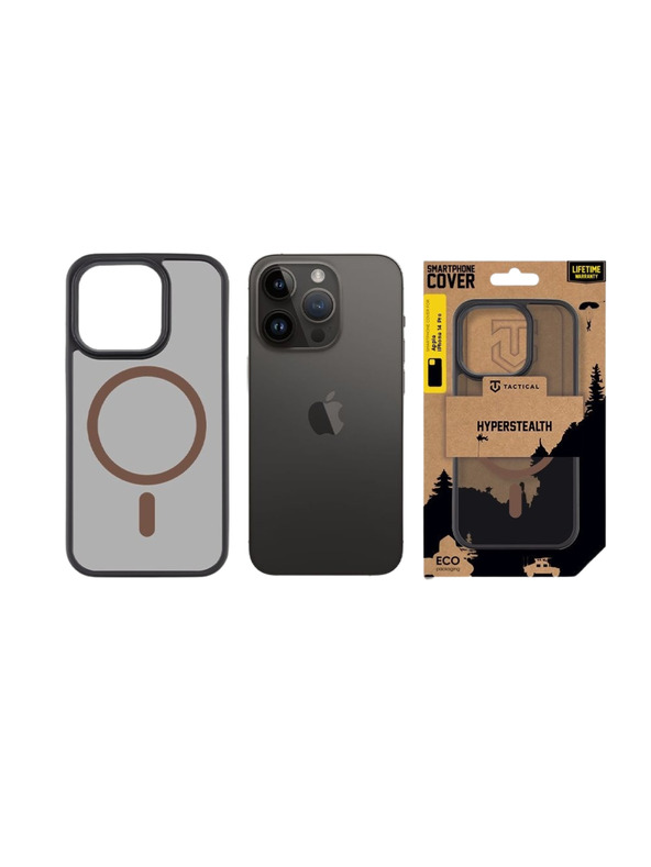 Tactical Tactical MagForce Hyperstealth 2.0 Ovitek za Apple iPhone 14 Pro Black/Moucha Moose
