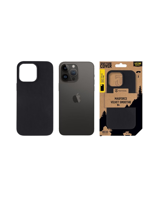 Tactical Tactical MagForce Velvet Smoothie Ovitek za Apple iPhone 14 Pro Max Asphalt