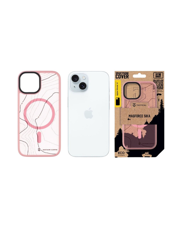 Tactical Tactical MagForce Hyperstealth Sika Ovitek za Apple iPhone 15 Pink Panther