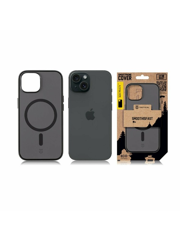 Tactical Tactical MagForce SmoothIsFast Ovitek za Apple iPhone 15 Asphalt
