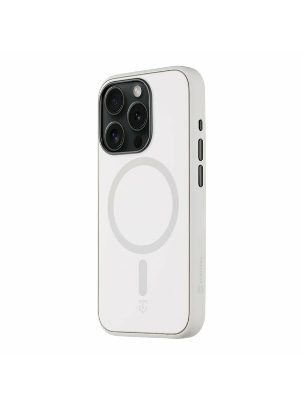 Tactical Tactical MagForce SmoothIsFast Ohišče za Apple iPhone 15 Pro Chalk