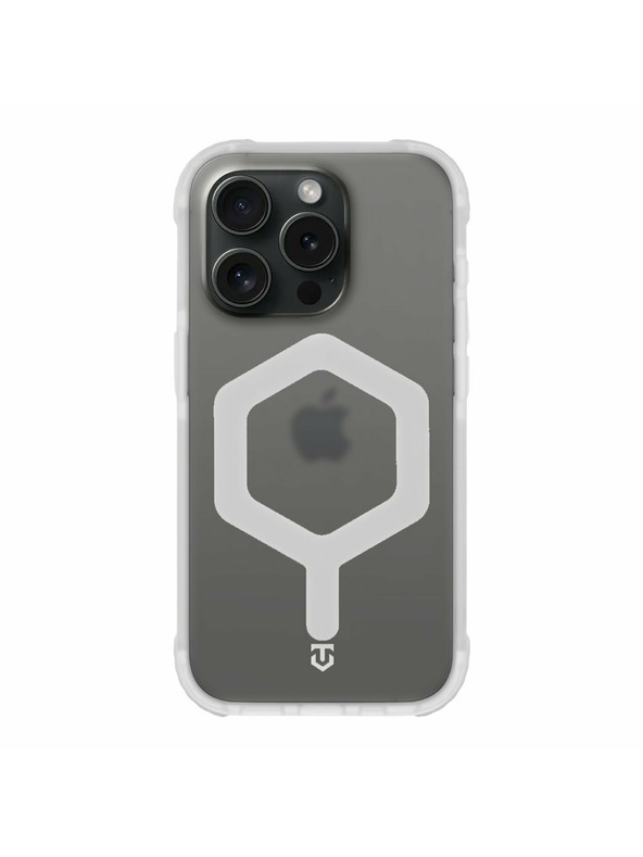 Tactical Tactical MagForce Hexagon Ohišče za Apple iPhone 15 Pro T-White