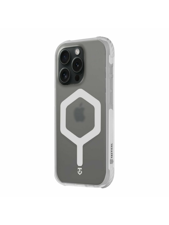 Tactical Tactical MagForce Hexagon Ohišče za Apple iPhone 15 Pro T-White