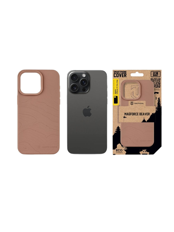 Tactical Tactical MagForce Beaver Ohišče za Apple iPhone 15 Pro Max Moucha Moose