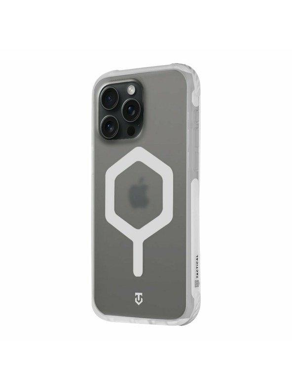Tactical Tactical MagForce Hexagon Ohišče za Apple iPhone 15 Pro Max T-White