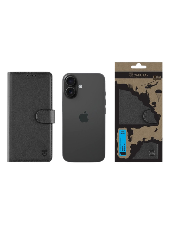 Tactical Tactical Field Notes za Apple iPhone 16 Black