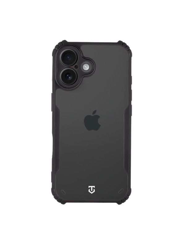 Tactical Tactical Quantum Stealth Ohišče za Apple iPhone 16 Clear/Black