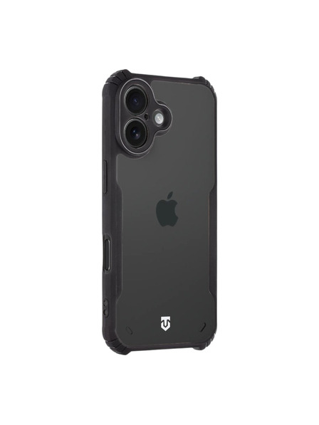 Tactical Tactical Quantum Stealth Ohišče za Apple iPhone 16 Clear/Black