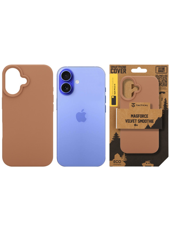 Tactical Tactical MagForce Velvet Smoothie Ohišče za Apple iPhone 16 Moucha Moose