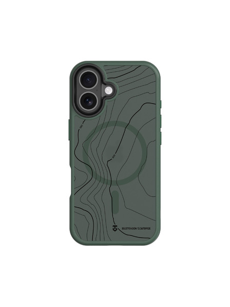Tactical Tactical MagForce Hyperstealth Sika Zaščita za Apple iPhone 16 Forest Green