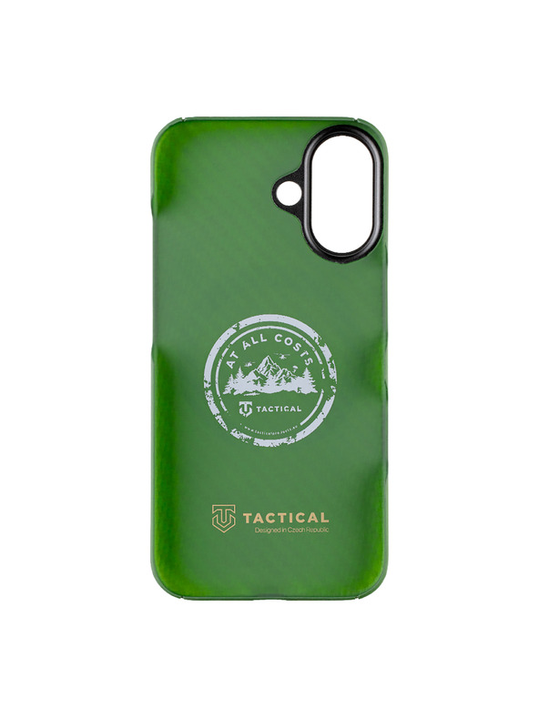 Tactical Tactical MagForce Aramid Zaščita za Apple iPhone 16 Green Toad