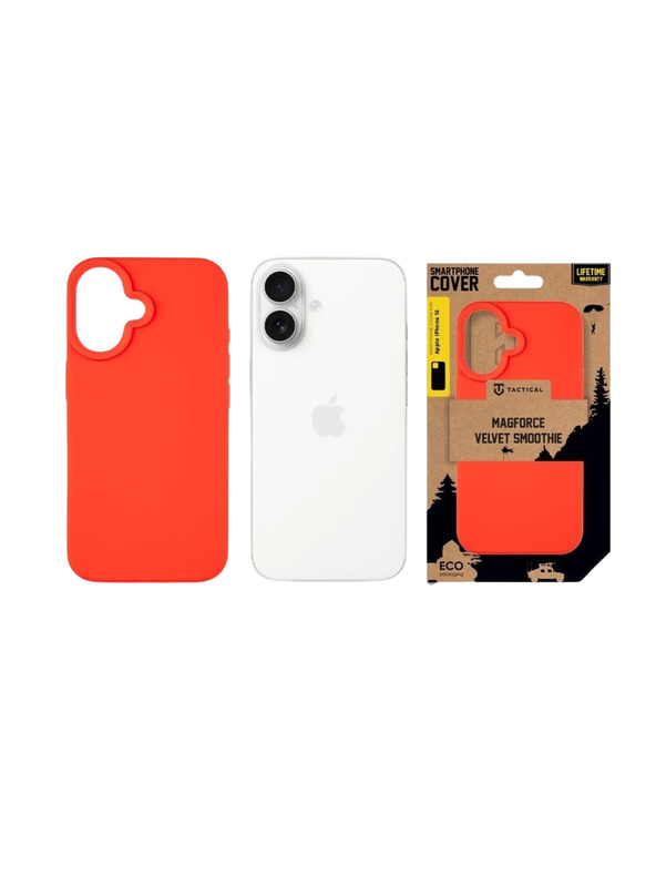 Tactical Tactical MagForce Velvet Smoothie Zaščita za Apple iPhone 16 Chilli