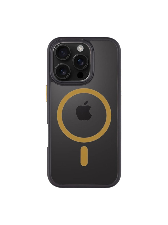 Tactical Tactical MagForce Hyperstealth 2.0 Zaščita za Apple iPhone 16 Pro Black/Yellow