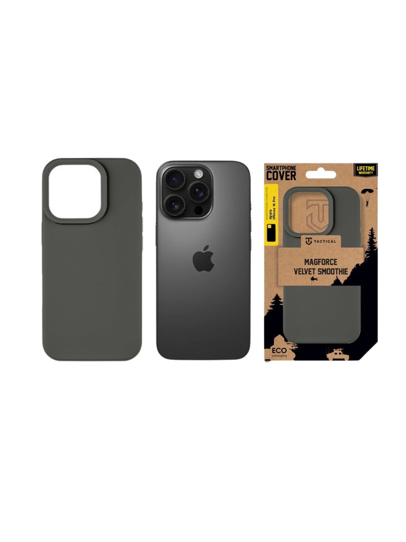 Tactical Tactical MagForce Velvet Smoothie Zaščita za Apple iPhone 16 Pro Bazooka
