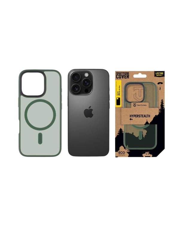 Tactical Tactical MagForce Hyperstealth Ovitek za Apple iPhone 16 Pro Forest Green