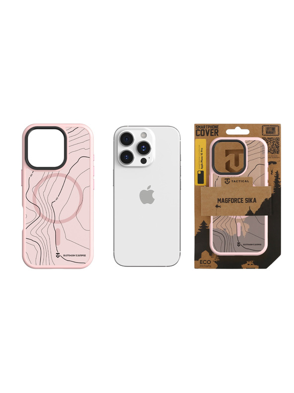 Tactical Tactical MagForce Hyperstealth Sika Ovitek za Apple iPhone 16 Pro Pink Panther