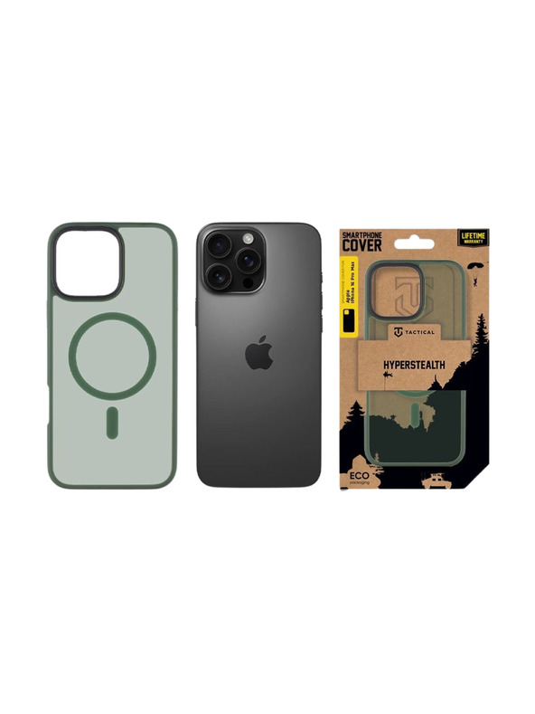 Tactical Tactical MagForce Hyperstealth Ohišče za Apple iPhone 16 Pro Max Forest Green
