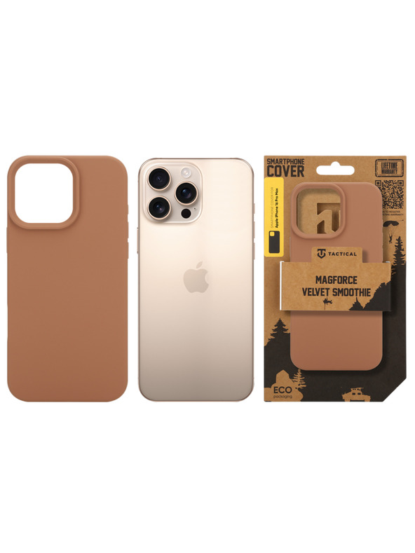 Tactical Tactical MagForce Velvet Smoothie Ohišče za Apple iPhone 16 Pro Max Moucha Moose