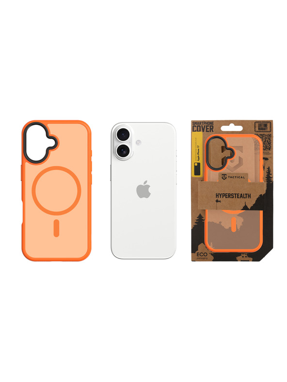 Tactical Tactical MagForce Hyperstealth Ohišče za Apple iPhone 17 Agent Orange