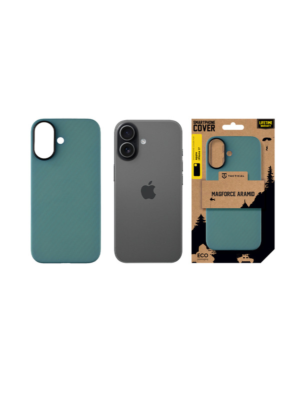 Tactical Tactical MagForce Aramid Ohišče za Apple iPhone 17 Blue Jay