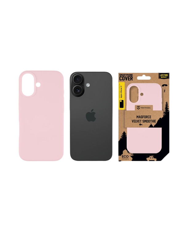 Tactical Tactical MagForce Velvet Smoothie Ohišče za Apple iPhone 17 Pink Panther