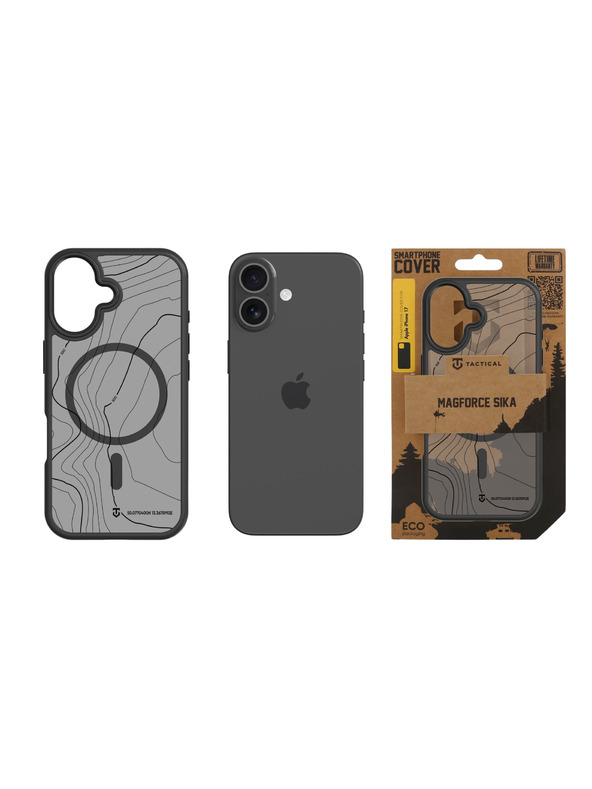 Tactical Tactical MagForce Hyperstealth Sika Ohišče za Apple iPhone 17 Asphalt