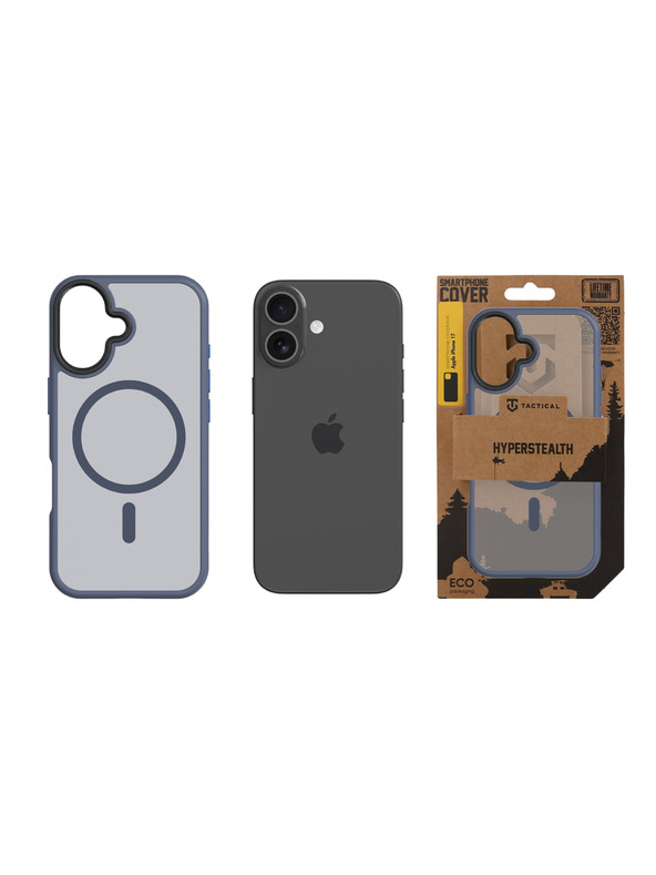 Tactical Tactical MagForce Hyperstealth Ohišče za Apple iPhone 17 Deep Blue